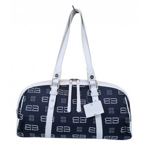 Vintage Balenciaga Monogram Handbag